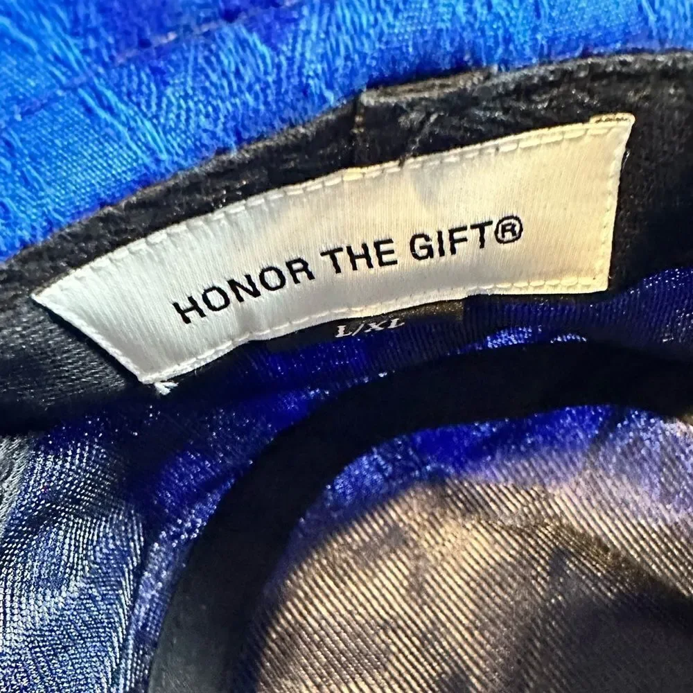 NWT Honor The Gift Unisex Blue Quilted Bucket Hat